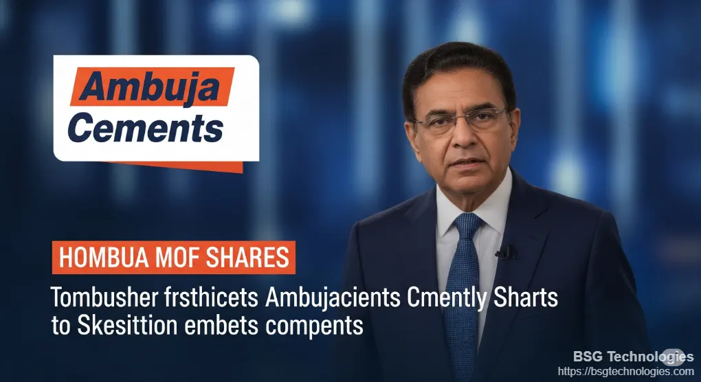 Ambuja Cements Share Latest News: Performance, Trends, and Future Outlook