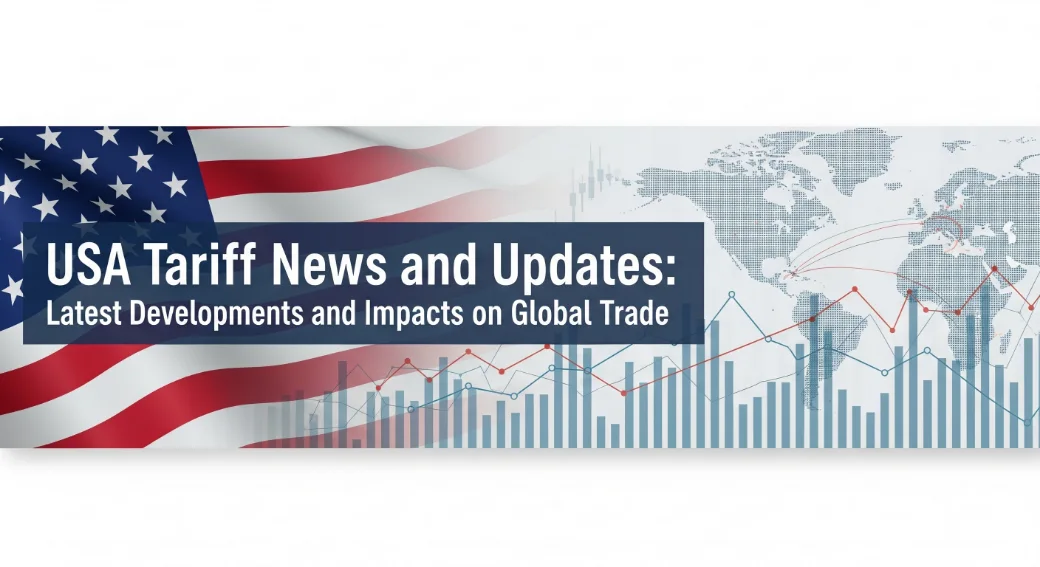 USA Tariff News and Updates: Latest Developments and Impacts on Global Trade