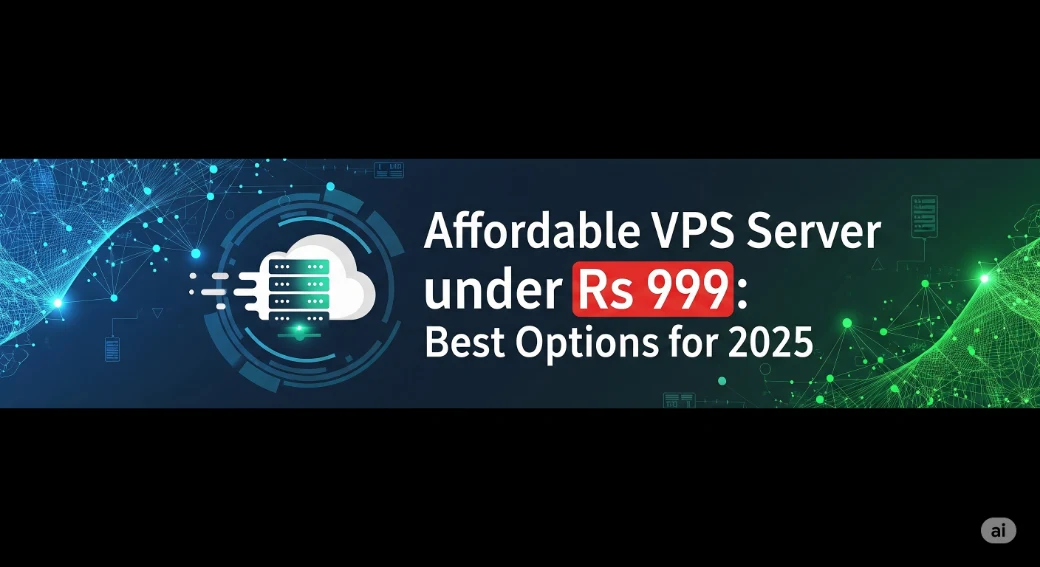 Affordable VPS Server under Rs 999: Best Options