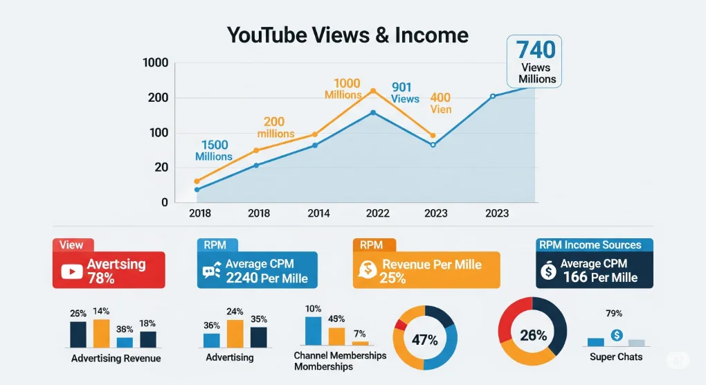 YouTube Views to Income: How Much You Can Really Earn ?