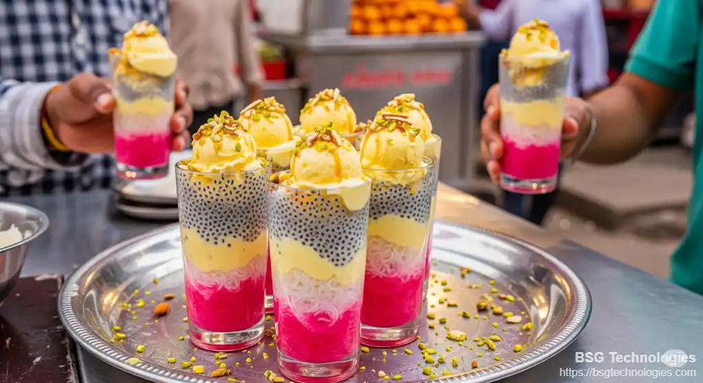 Kulfi Falooda: The Ultimate Street Food Delight in India