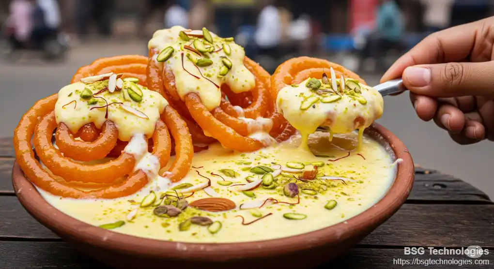 Rabri Jalebi: The Irresistible Street Food Delight of India