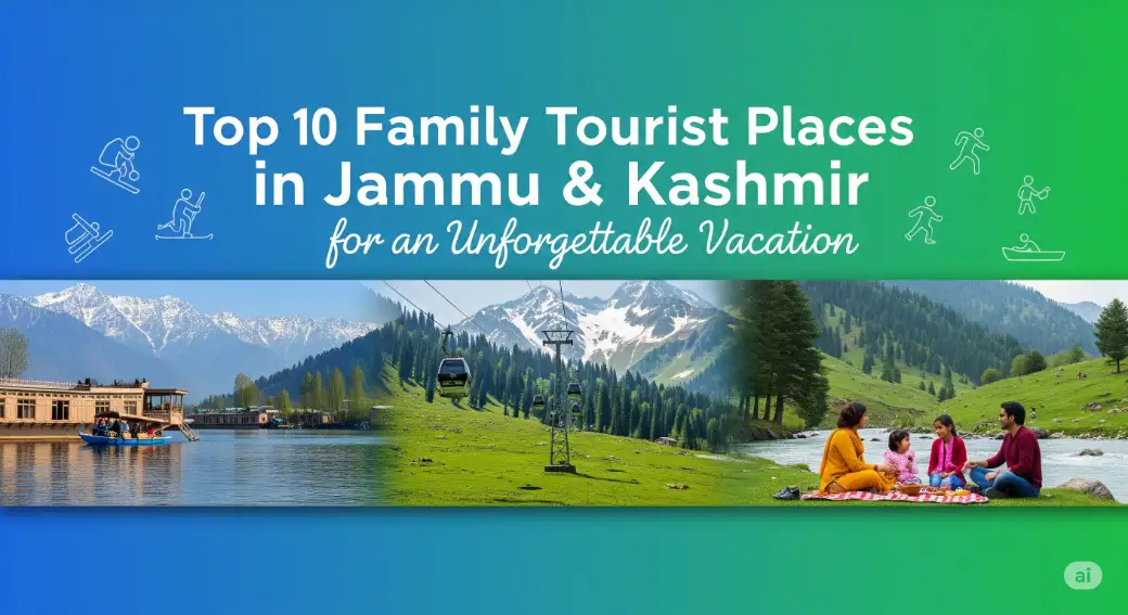 Top 10 Family Tourist Places in Jammu & Kashmir for an Unforgettable Vacation
