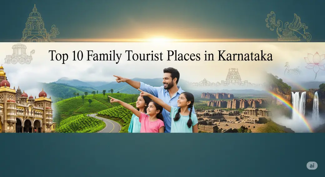 Top 10 Family Tourist Places in Karnataka: Explore the Beauty and Culture