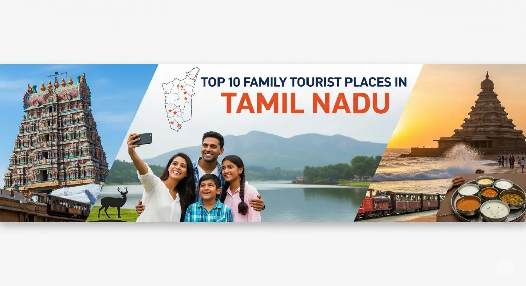 Top 10 Family Tourist Places in Tamil Nadu